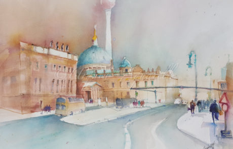 Urquias Aquarelle Berlin 36 x 51