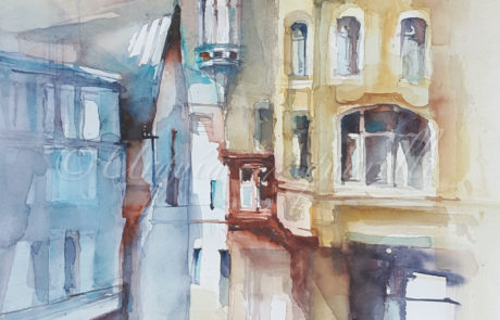 Urquias Aquarelle Konstanz 1 36 x 41