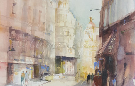 Urquias Aquarelle Madrid 48 x 36