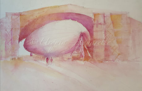 Urquias Aquarelle Zeppelin 30 x 40