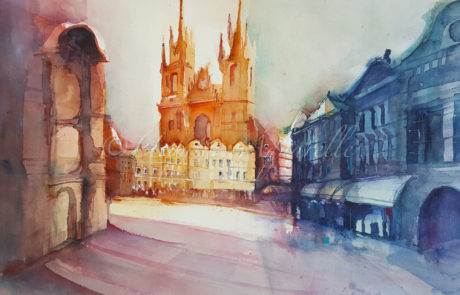 urquias-aquarelle-Prag -16