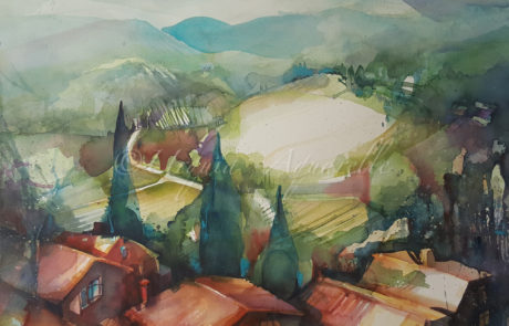 urquias-aquarelle-Toscana 1 56.75